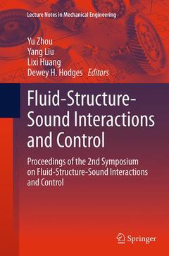Cover of the book Fluid-Structure-Sound Interactions and Control