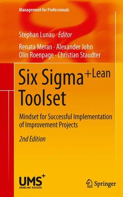 Couverture de l’ouvrage Six Sigma+Lean Toolset