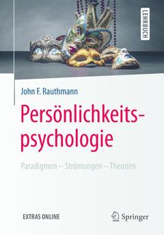 Couverture de l’ouvrage Persönlichkeitspsychologie: Paradigmen – Strömungen – Theorien