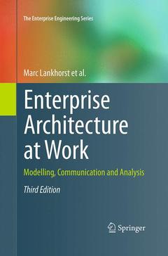 Cover of the book Enterprise architecture at work