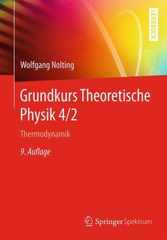 Couverture de l’ouvrage Grundkurs Theoretische Physik 4/2