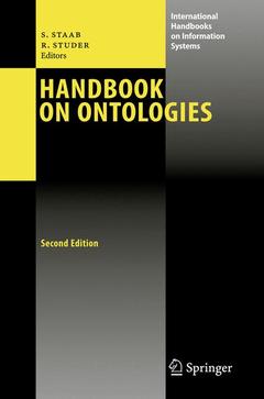 Couverture de l’ouvrage Handbook on Ontologies