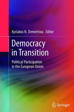 Couverture de l’ouvrage Democracy in Transition