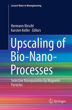Couverture de l’ouvrage Upscaling of Bio-Nano-Processes