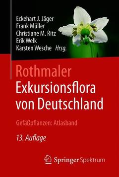 Couverture de l’ouvrage Rothmaler - Exkursionsflora von Deutschland, Gefäßpflanzen: Atlasband