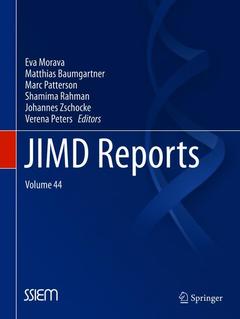 Couverture de l’ouvrage JIMD Reports, Volume 44
