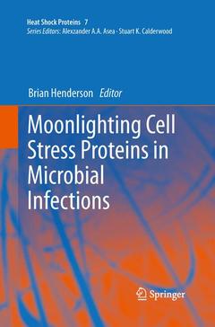 Couverture de l’ouvrage Moonlighting Cell Stress Proteins in Microbial Infections