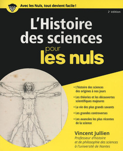 Couverture de l’ouvrage L'histoire des sciences pour les Nuls, 2ème éd.