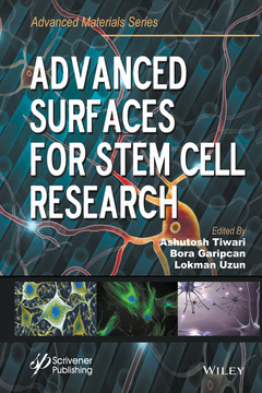 Couverture de l’ouvrage Advanced Surfaces for Stem Cell Research