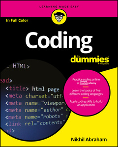 Couverture de l’ouvrage Coding For Dummies