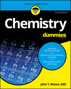 Couverture de l’ouvrage Chemistry For Dummies