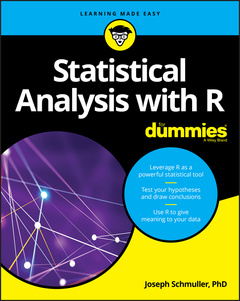 Couverture de l’ouvrage Statistical Analysis with R For Dummies