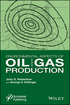 Couverture de l’ouvrage Environmental Aspects of Oil and Gas Production