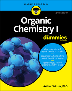 Couverture de l’ouvrage Organic Chemistry I For Dummies