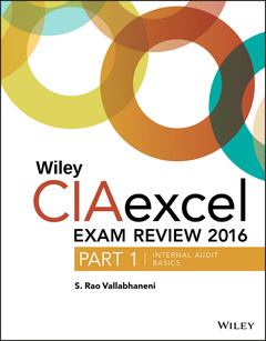 Couverture de l’ouvrage Wiley CIAexcel Exam Review 2016 