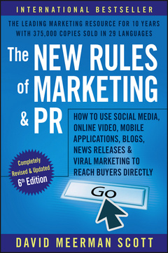 Cover of the book The New Rules of Marketing and PR 