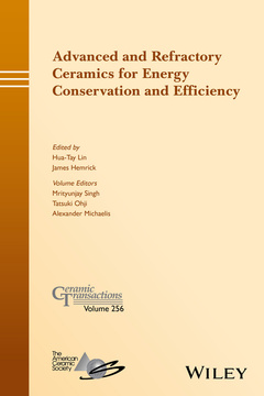 Couverture de l’ouvrage Advanced and Refractory Ceramics for Energy Conservation and Efficiency