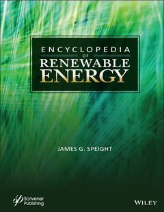 Couverture de l’ouvrage Encyclopedia of Renewable Energy