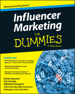 Couverture de l’ouvrage Influencer Marketing For Dummies