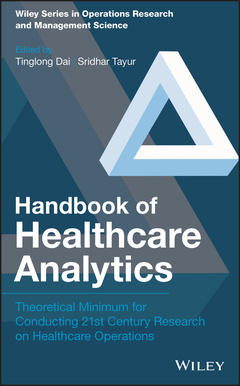 Couverture de l’ouvrage Handbook of Healthcare Analytics