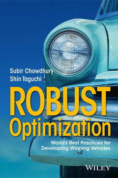 Couverture de l’ouvrage Robust Optimization