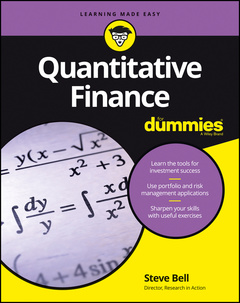 Couverture de l’ouvrage Quantitative Finance For Dummies