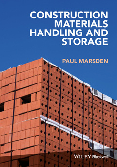 Couverture de l’ouvrage Construction Materials Handling and Storage on Site 