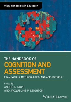 Cover of the book The Wiley Handbook of Cognition and Assessment 