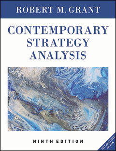 Couverture de l’ouvrage Contemporary Strategy Analysis 