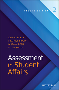 Couverture de l’ouvrage Assessment in Student Affairs