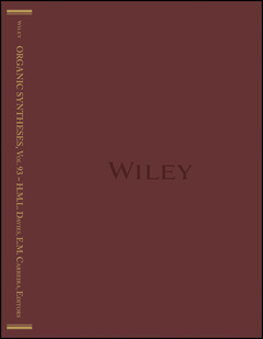 Cover of the book Organic Syntheses, Volume 93