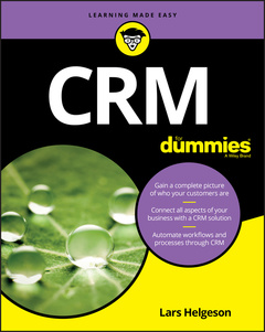 Couverture de l’ouvrage CRM For Dummies