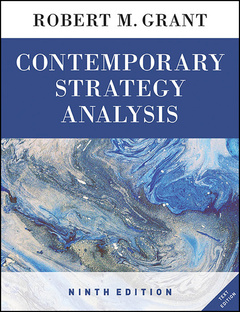 Couverture de l’ouvrage Contemporary Strategy Analysis Text Only 