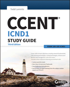 Couverture de l’ouvrage CCENT ICND1 Study Guide 