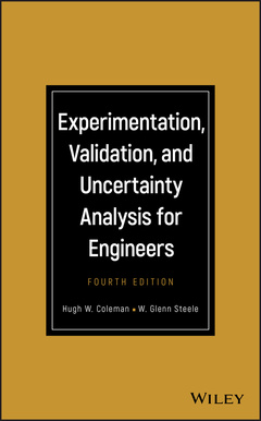 Couverture de l’ouvrage Experimentation, Validation, and Uncertainty Analysis for Engineers