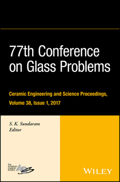 Couverture de l’ouvrage 77th Conference on Glass Problems