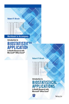 Couverture de l’ouvrage Introduction to Biostatistical Applications in Health Research with Microsoft Office Excel Set