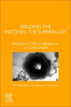 Couverture de l’ouvrage Welding the Inconel 718 Superalloy