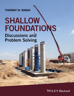 Couverture de l’ouvrage Shallow Foundations
