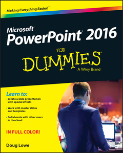 Couverture de l’ouvrage PowerPoint 2016 For Dummies