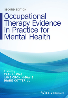 Couverture de l’ouvrage Occupational Therapy Evidence in Practice for Mental Health