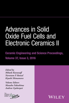 Couverture de l’ouvrage Advances in Solid Oxide Fuel Cells and Electronic Ceramics II, Volume 37, Issue 3