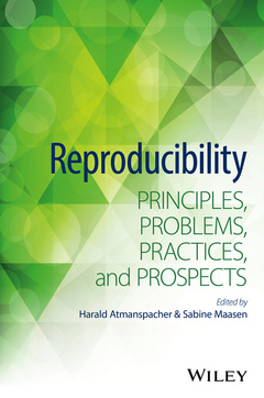 Couverture de l’ouvrage Reproducibility