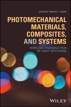 Couverture de l’ouvrage Photomechanical Materials, Composites, and Systems