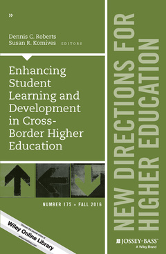 Cover of the book Enhancing Student Learning and Development in Cross-Border Higher Education 