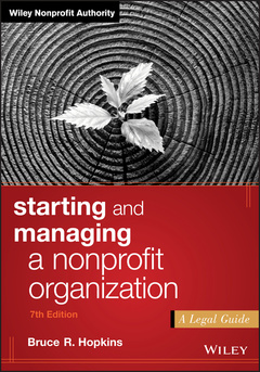 Cover of the book Starting and Managing a Nonprofit Organization
