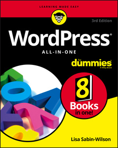 Couverture de l’ouvrage WordPress All-in-One For Dummies 