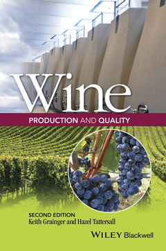 Couverture de l’ouvrage Wine Production and Quality