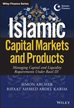 Couverture de l’ouvrage Islamic Capital Markets and Products