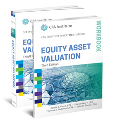 Cover of the book Equity Asset Valuation, 3e Book and Workbook Set 